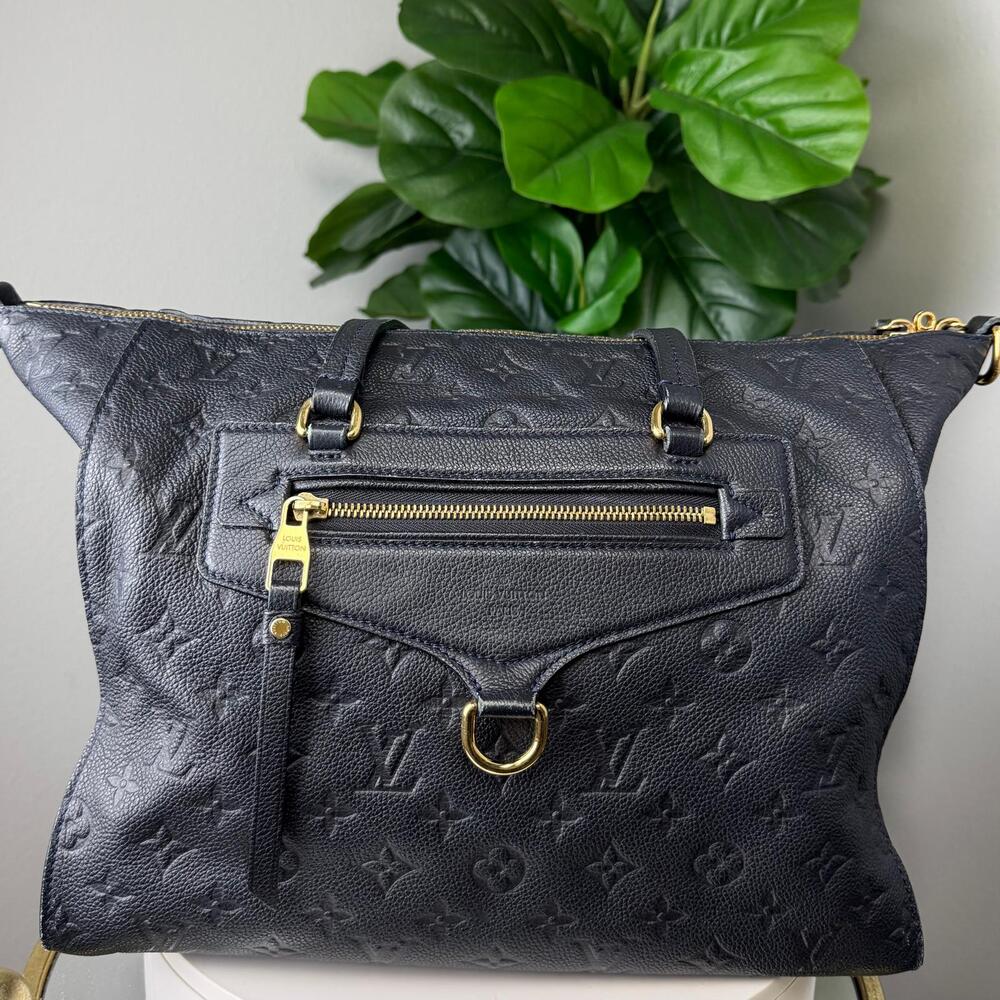 💎✨Authentic Louis Vuitton Monogram Empreinte Lumineuse PM Tote Bag